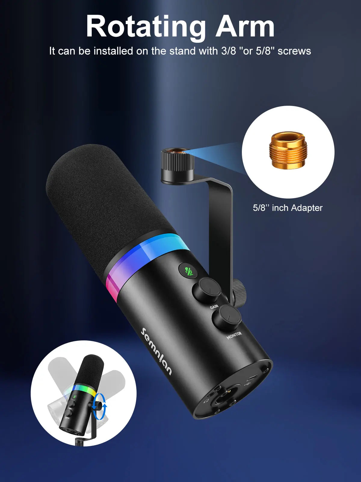 Semnlan LM-20 Multi-Purpose Wired / XLR Microphone