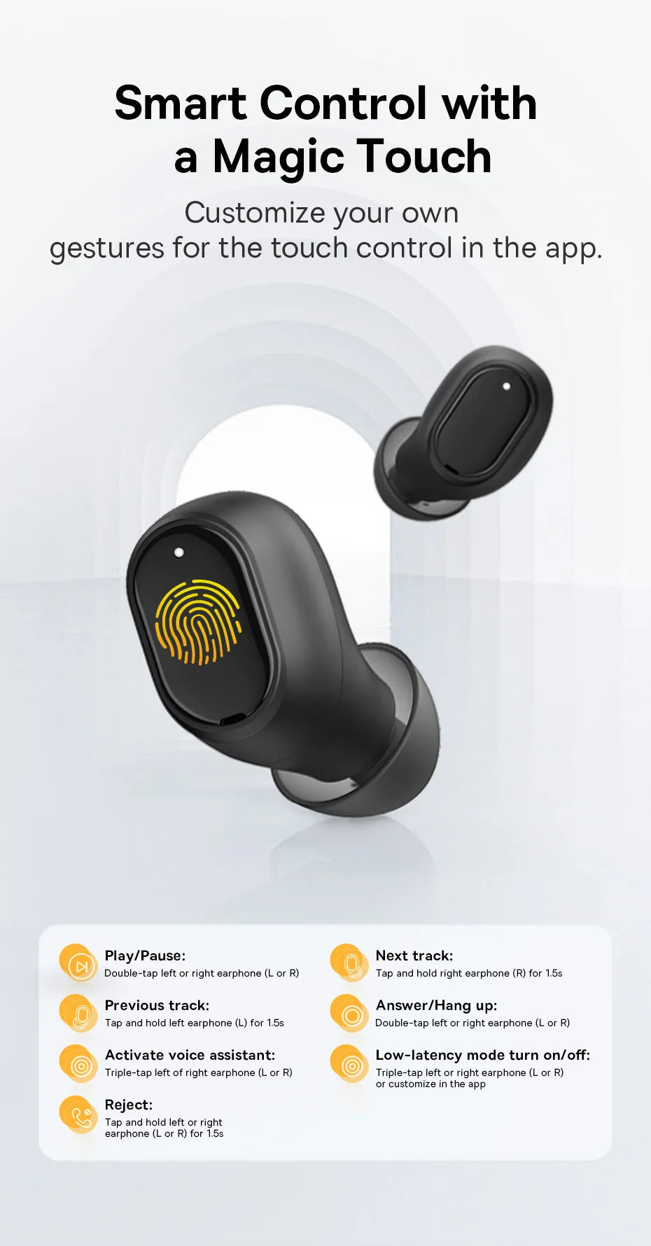 Baseus EZ10 Wireless Bluetooth Earphones